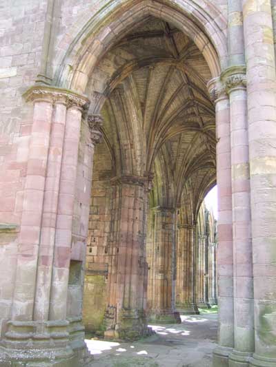 Melrose Abbey Arches