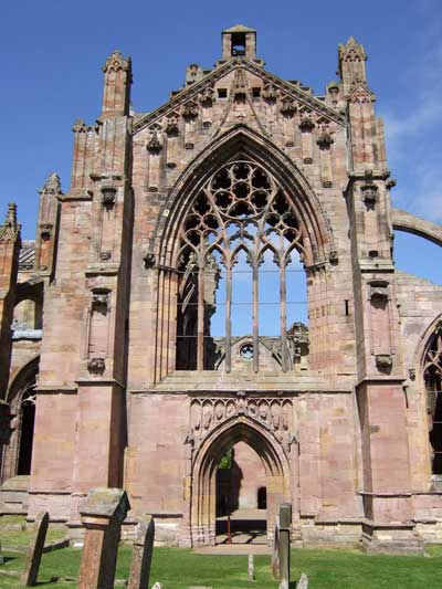 Melrose Abbey Transept