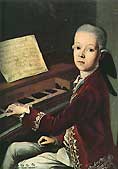 The young Mozart