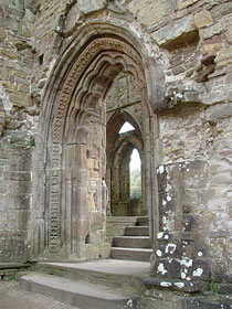 Arch in Tintern Abbey