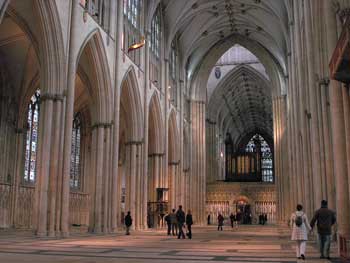 York Minster: interior