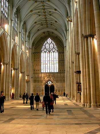 York Minster nave